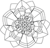 Mandala Coloring Sheet 2