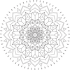 Mandala Coloring Sheet 3