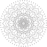 Mandala Coloring Sheet 3