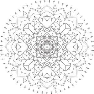 Mandala Coloring Sheet 3