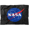 NASA Meatball Black Blanket