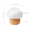 Wooden Mushroom Night Light