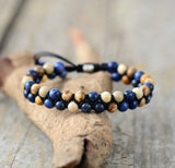 Braided Sodalite & Jasper